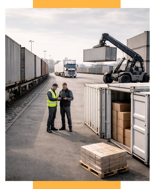 Международные мультимодальные перевозки от 46346 р. | СетСервис-Стм