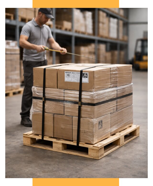 Упаковка и паллетирование грузов от 3605 р. | СетСервис-Стм