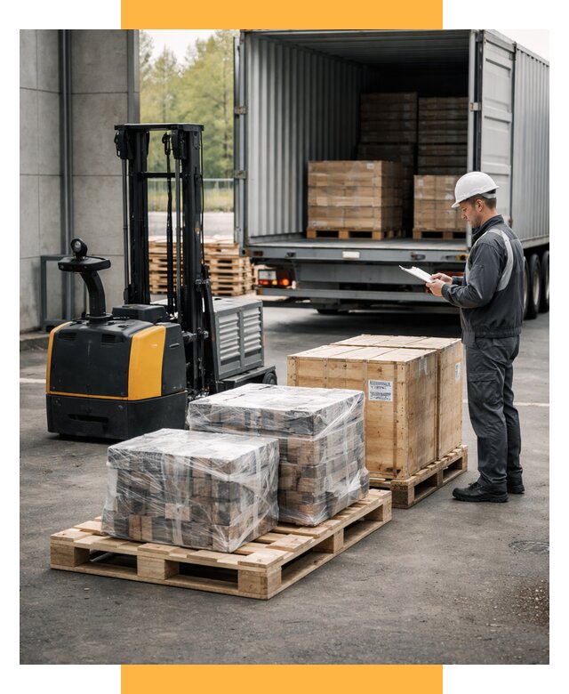 Доставка оборудования из Европы под ключ от 46346 р. | СетСервис-Стм