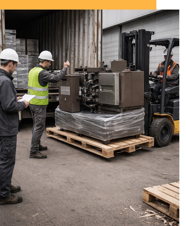 Доставка промышленного оборудования из Европы от 46346