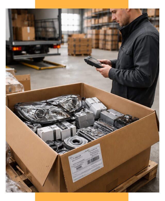 Доставка автозапчастей из Европы под ключ от 12874 р. | СетСервис-Стм