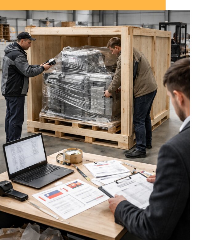 Доставка промышленного оборудования из США от 66944 руб