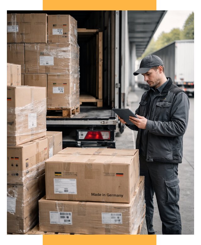 Доставка грузов из Германии от 46346 р. быстро - СетСервис-Стм