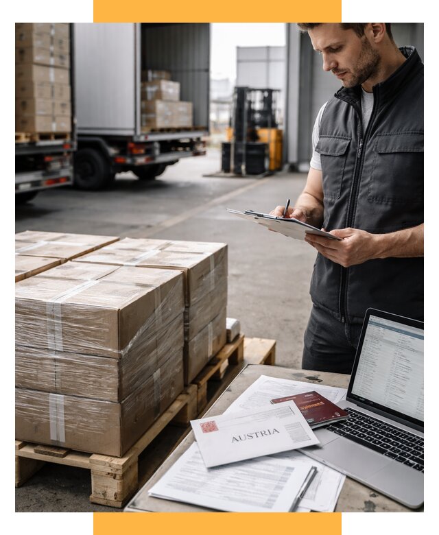 Доставка в Австрию от 66944 р. Логистика и экспорт СетСервис-Стм