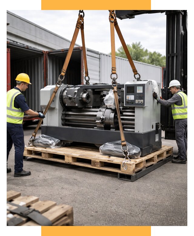 Перевозка станков и таможня от 61794 р. | СетСервис-Стм логистика