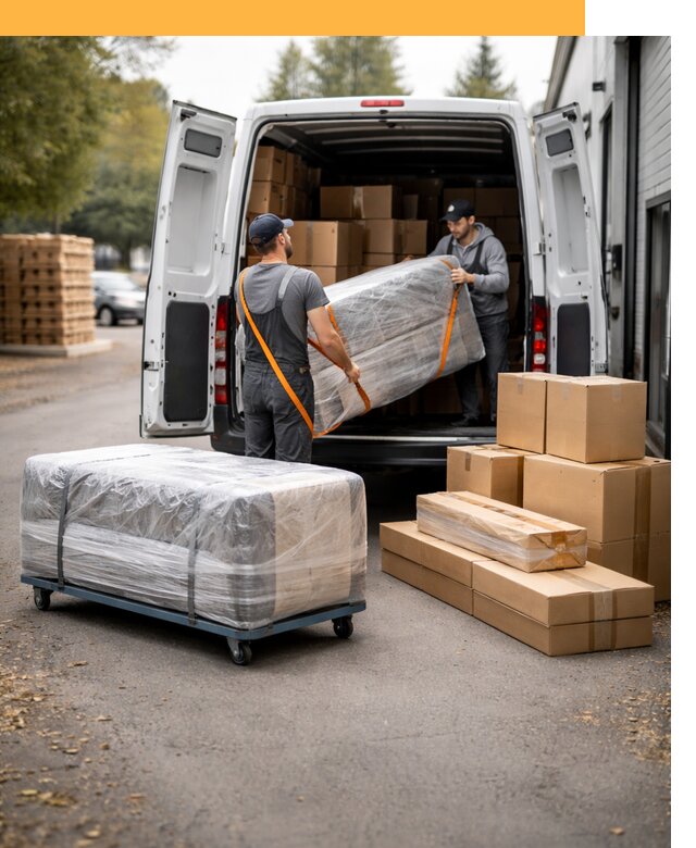 Перевозка мебели по России и за рубеж с таможней от 7724