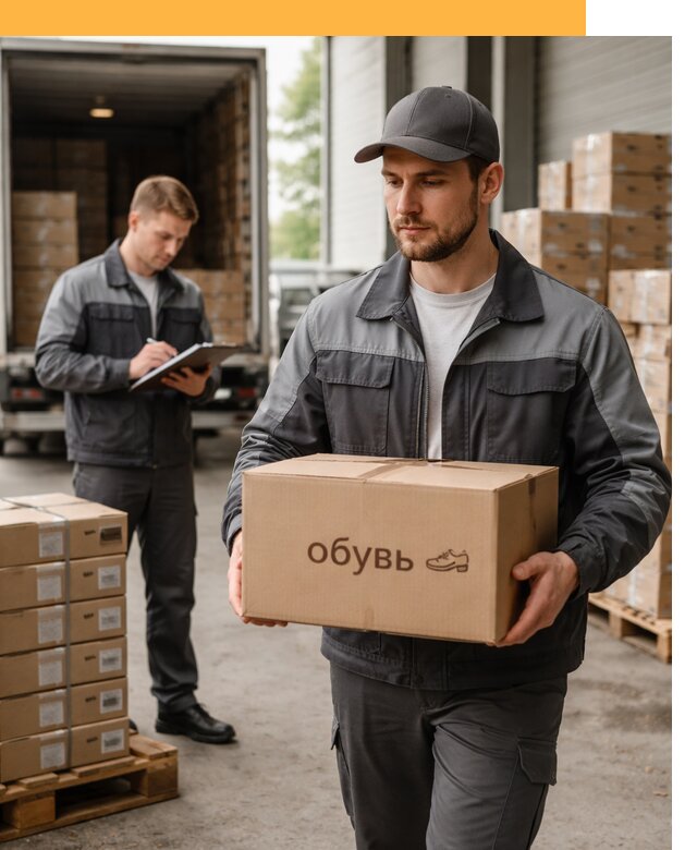Международная перевозка обуви с таможенным оформлением от 4635