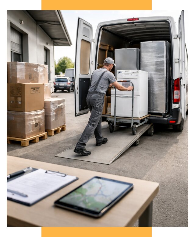 Перевозка бытовой техники от 6694 р. - логистика СетСервис-Стм