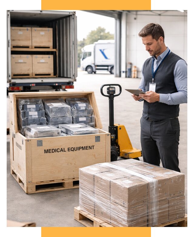 Перевозка медицинского оборудования от 15449 р. в СетСервис-Стм