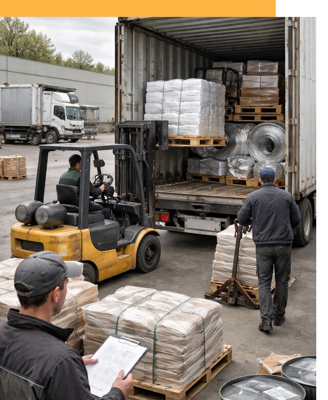 Международная перевозка сырья для производства от 6694 руб