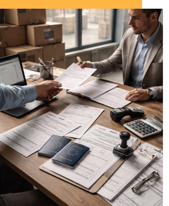 Таможенное оформление грузов из Европы от 8754 руб