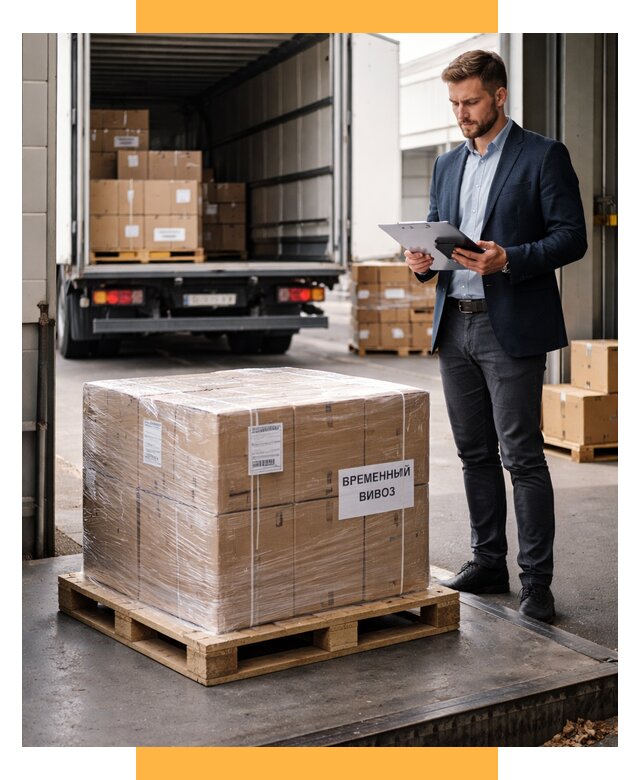 Временный вывоз товаров под ключ от 8239 р. | СетСервис-Стм