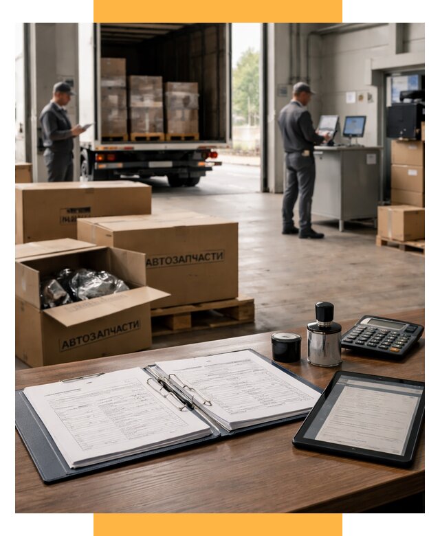 Таможенное оформление автозапчастей под ключ от 8754 р., СетСервис-Стм