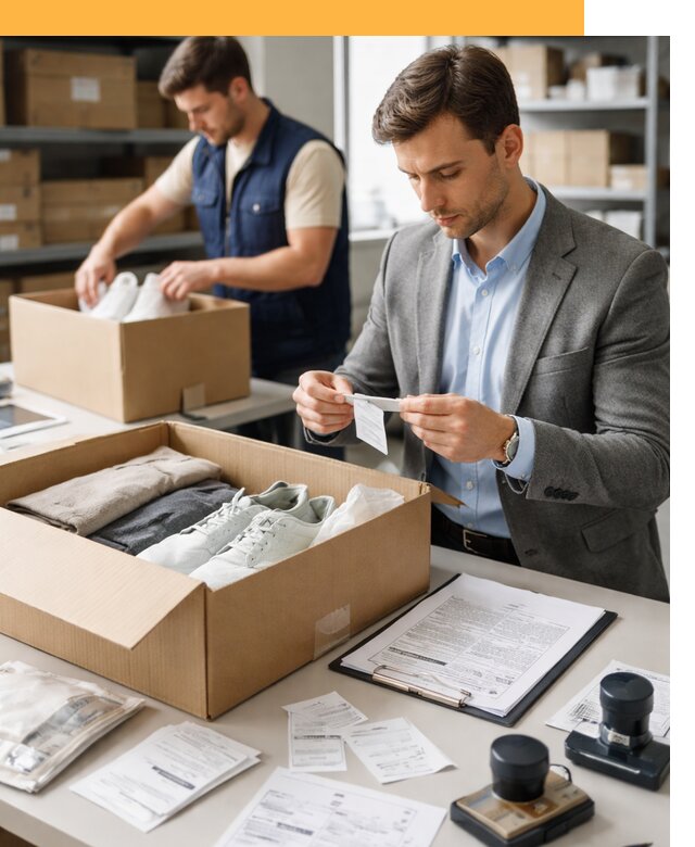 Таможенное оформление одежды и обуви по выгодной цене от 6694 руб