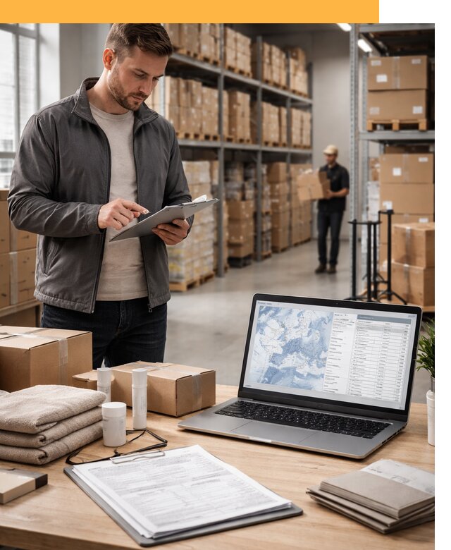 Закупка товаров в Европе под ключ: доставка, таможня от 7724 руб