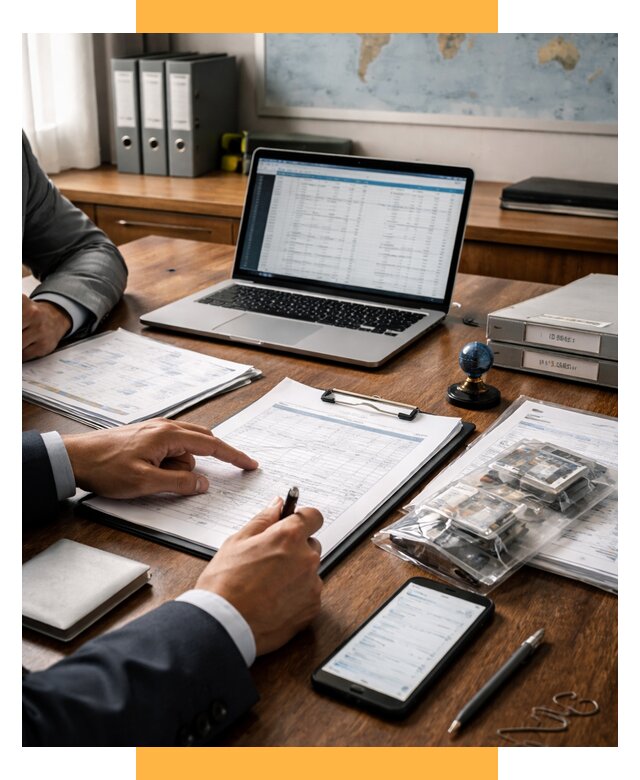 Проверка поставщика за рубежом от 8754 р. | СетСервис-Стм аудит