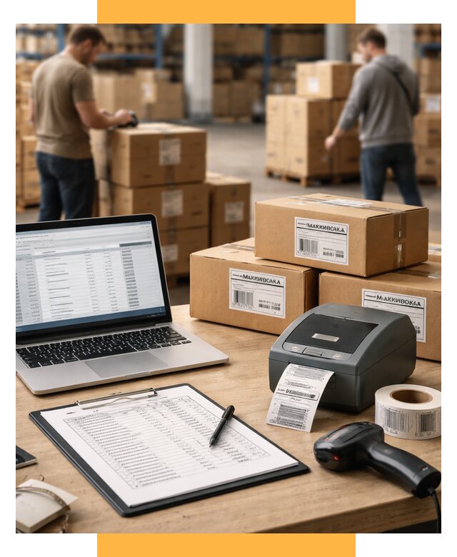 Маркировка импортных товаров от 4635 р. под ключ, СетСервис-Стм